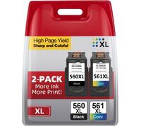 Cartucce XXL per Canon PG-560XL CL-561 XL PIXMA TS5350 TS5351 5353 7450a 7451