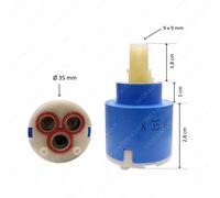 Cartuccia 35 mm per rubinetto Eos Gaia Atlas Franke 133.0372.710