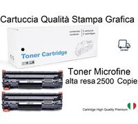 CF283X 83X Toner 2Pz Compatibili con Hp Laserjet Pro M201 Pro M202