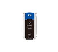 Cartuccia 738BK nero 498N4A compatibile per DesignJet T850,T870,XT870,XT950 capa