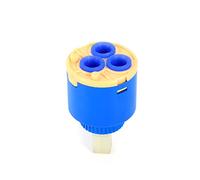 Cartuccia A Dischi Ceramici, Cartuccia A Dischi Ceramici Miscelatore Rubinetto Rubinetto di Controllo Interno Valvola Piede Piatto Nucleo Valvola A Sigillatura Singola A Tre Fori, (35 mm)