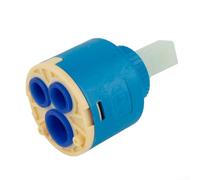 Cartuccia a disco in ceramica di ricambio per miscelatori a leva utilizzata in bagno, doccia e rubinetti del lavandino, 35 mm o 40 mm (40)