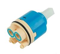 Cartuccia a disco in ceramica di ricambio per miscelatori a leva utilizzata in bagno, doccia e rubinetti del lavandino, 35 mm o 40 mm (piedini alti 40)