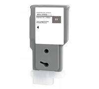 Cartuccia a getto d'inchiostro a getto d'inchiostro a getto d'inchiostro compatibile da 300 ml PFI206 per l'uso con IPF6400 IPF6400S IPF6450 IPF6400SE(1pc Gray)