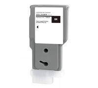 Cartuccia a getto d'inchiostro a getto d'inchiostro a getto d'inchiostro compatibile da 300 ml PFI206 per l'uso con IPF6400 IPF6400S IPF6450 IPF6400SE(1pc Black)