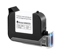 Cartuccia a getto d'inchiostro nera M8800S per stampanti portatili ad asciugatura rapida e forte adesione su più superfici numero compatibile