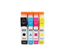 Cartuccia a inchiostro da 655xl compatibile per la serie Deskjet Ink Advantage Series 3525 4615 4625 5525 6525 Stampanti a getto d'inchiostro(1set 4pk)