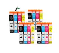 Cartuccia a inchiostro da 655xl compatibile per la serie Deskjet Ink Advantage Series 3525 4615 4625 5525 6525 Stampanti a getto d'inchiostro(4set 16pk)