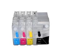 Cartuccia a inchiostro ricaricabile Compatibile con DCP-J772 J774 J890 J895 MFC-J890 MFC-J895 Modello di stampanti LC3211 LC3213 LC3213XL per l'uso in Europa(LC3213 XXL 4Colors)