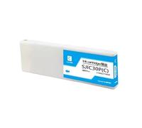 Cartuccia a inchiostro sjic30p bk c m y compatibile per la stampante C7500G C7500GE con chip lavori con modelli simili Europa(1pcs-Cyan)