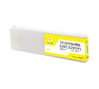 Cartuccia a inchiostro sjic30p bk c m y compatibile per la stampante C7500G C7500GE con chip lavori con modelli simili Europa(1pcs-Yellow)