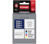 Cartuccia ACTIVEJET AH-M920RX per HP 920XL Multipack C2N92AE Nero/Ciano/Magenta/