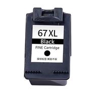 Cartuccia ad alta capacità 67XL nero/colore per 2723 2721 2330 4122 Modelli di stampante multipli Soluzione di stampa a lungo termine Frequenza di sostituzione ridotta