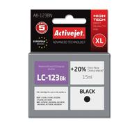 Cartuccia ad Inchiostro Originale Activejet AB-123BN Nero