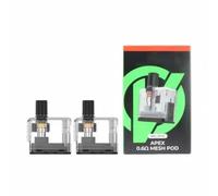 Cartuccia Apex Pod con Mesh da 5 ml, bobina integrata da 0,6 ohm e 0,8 ohm, anti-perdita per kit Apex Vape - Senza nicotina, senza liquido