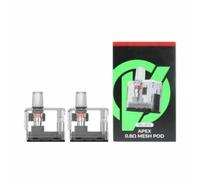 Cartuccia Apex Pod con Mesh da 5 ml, bobina integrata da 0,6 ohm e 0,8 ohm, anti-perdita per kit Apex Vape - Senza nicotina, senza liquido