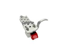 Cartuccia Audio Technica AT-91R con spazzola universale in alluminio(Silver)