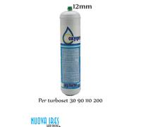 CARTUCCIA BOMBOLA OSSIGENO X TURBO SET 30 - 90 -110 -200 TURBOSETOXYTURBO 1LT