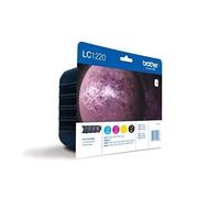 CARTUCCIA BROTHER LC-1220 MULTIPACK 4 PEZZI ORIGINALE