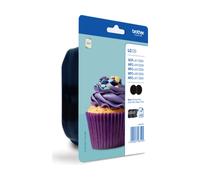 Cartuccia Brother LC-123BKBP2 - 2x Nero Multipack