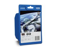 Originale Brother DCP-J 140 W Cartuccia stampante (LC-985 BK BP2) nero Multipack (2 pz.), 300 pagine, 10.66 cent per pagina, Contenuto: 9 ml