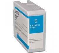 Cartuccia C13T44C240 ciano compatibile per pson ColorWorks CW-C6500Ae, 6500Pe