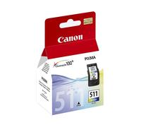 Canon CL-511 cartuccia d'inchiostro 1 pz Originale Ciano, Magenta, Giallo 2972B010