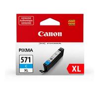 Originale Canon Pixma TS 6050 Series Cartuccia stampante (CLI-571 CXL / 0332 C 004) ciano, 680 pagine, 2.14 cent per pagina, Contenuto: 11 ml