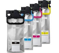 Cartuccia Cartucce Compatibili Epson Pro WF C529R C579R 10K C13T01C100 ARET01CM, Colore: Magenta