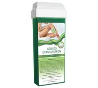 Cartuccia cera a rullo - testa larga (100ml) - verde