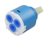 Cartuccia Ceramica Universale da 35mm per Rubinetto, Compatibile con Impianti di Cucina e Bagno, Alta Resistenza e Facilità di Installazione, Prestazioni di Tenuta Superiori (35mm)