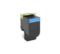 Cartuccia Ciano Compatibile per Lexmark CX310, CX410 - Ciano 2K (LEXC802SC)