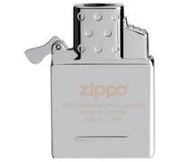 Zippo Inserto per accendino a torcia butano, inserto per sigari, sigarette, candele con fiamma regolabile, Zippo Custodia per accendino, butano ricaricabile per pipa di tabacco e sigari, da usare con Zippo Combustibile butano argento