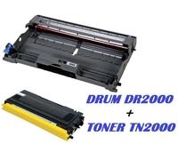 CARTUCCIA COMPATIBILE BROTHER HL2050 2070 MFC7220 7225 TONER TN2000+DRUM DR2000