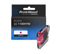 Cartuccia compatibile Brother LC-1100HYM - Magenta Alta capacità