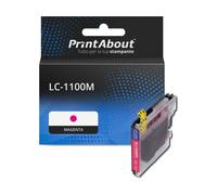 Cartuccia compatibile Brother LC-1100M - Magenta