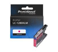 Cartuccia compatibile Brother LC-1280XLM - Magenta Alta capacità