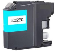 Cartuccia compatibile Brother LC 22 Ciano