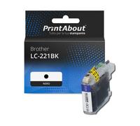 Cartuccia compatibile Brother LC-221BK - Nero