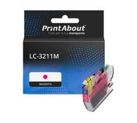 Cartuccia compatibile Brother LC-3211M - Magenta Alta capacità
