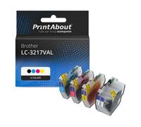 Cartuccia compatibile Brother LC-3217VAL - 4 colori Multipack