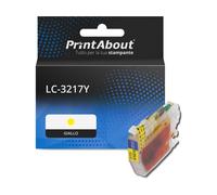 Cartuccia compatibile Brother LC-3217Y - Giallo Alta capacità