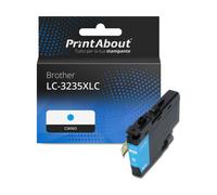 Cartuccia compatibile Brother LC-3235XLC - Ciano Alta capacità
