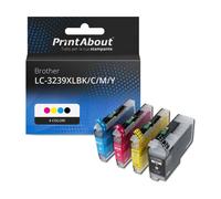 Cartuccia compatibile Brother LC-3239XLBK/C/M/Y - 4 colori Alta capacità Multipack