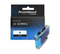 Cartuccia compatibile Brother LC-3239XLC - Ciano Alta capacità