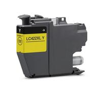 Cartuccia compatibile Brother LC-422XLY giallo ad alta capacità per Stampante