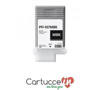 Cartuccia compatibile Canon 6704B001 / PFI107MBK nero matte