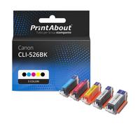Cartuccia compatibile Canon CLI-526BK - 5 colori Multipack