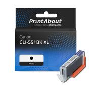 Cartuccia compatibile Canon CLI-551BK XL - Nero Alta capacità