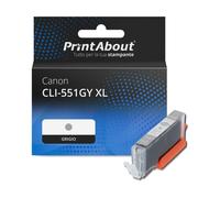 Cartuccia compatibile Canon CLI-551GY XL - Grigio Alta capacità